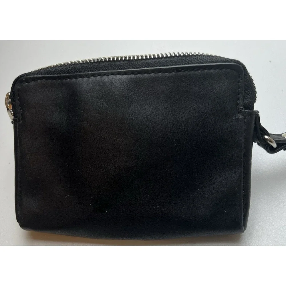 The Limited Black  Vintage Wallet - 4.5in  x 6 in
